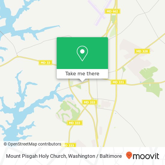 Mapa de Mount Pisgah Holy Church