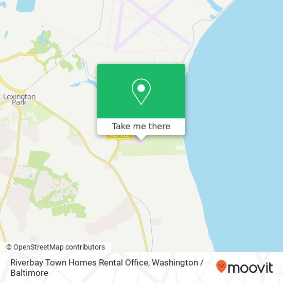 Mapa de Riverbay Town Homes Rental Office