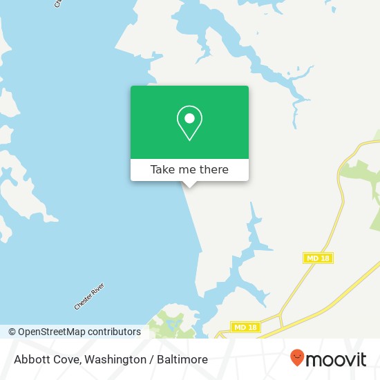 Abbott Cove map