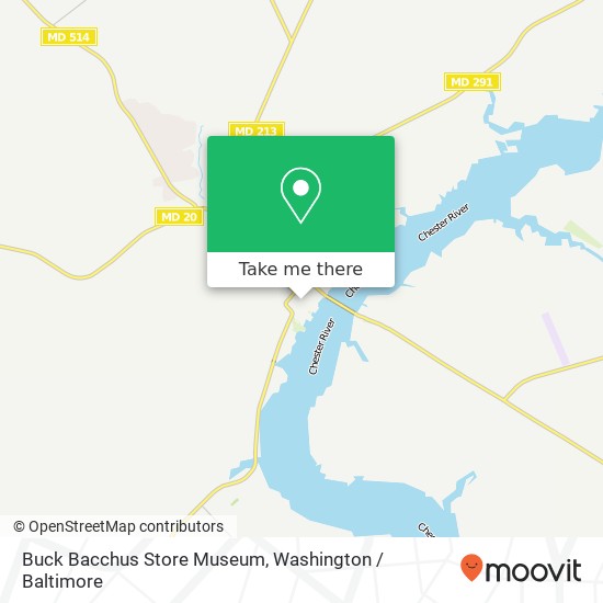 Mapa de Buck Bacchus Store Museum