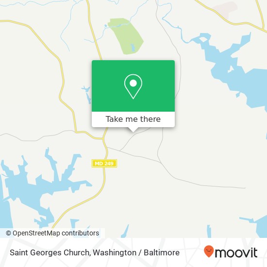 Saint Georges Church map