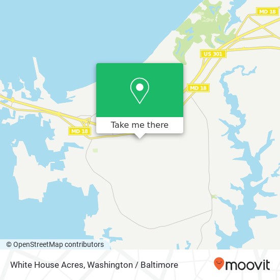 Mapa de White House Acres