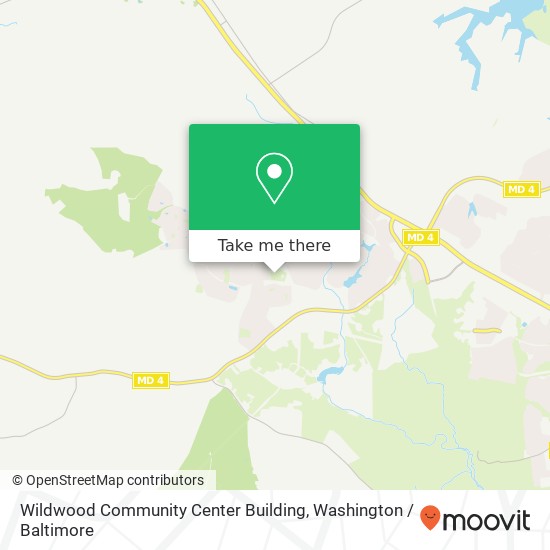 Mapa de Wildwood Community Center Building