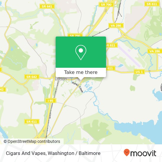 Mapa de Cigars And Vapes