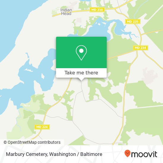Mapa de Marbury Cemetery
