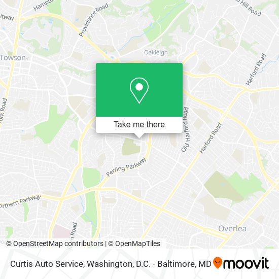 Curtis Auto Service map