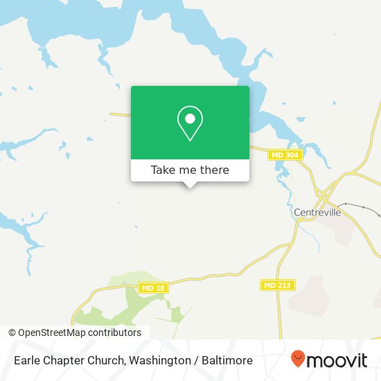 Mapa de Earle Chapter Church
