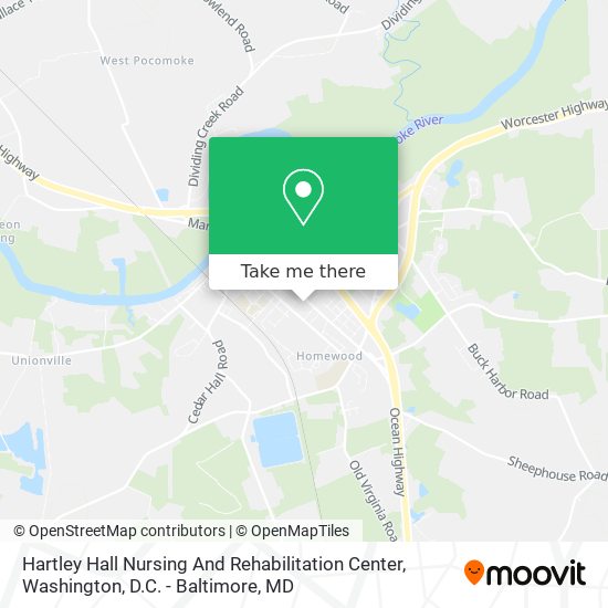 Hartley Hall Nursing And Rehabilitation Center map