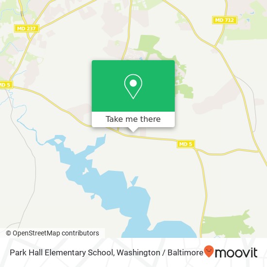 Park Hall Elementary School map