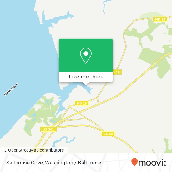 Mapa de Salthouse Cove