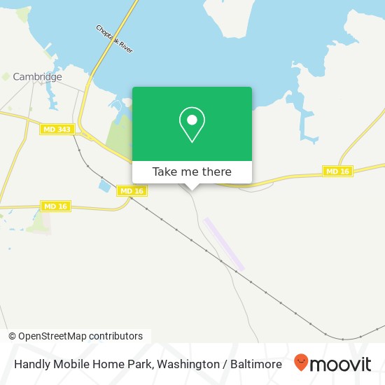 Handly Mobile Home Park map