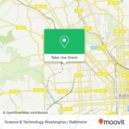 Science & Technology map