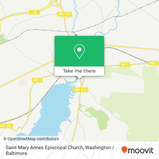Mapa de Saint Mary Annes Episcopal Church
