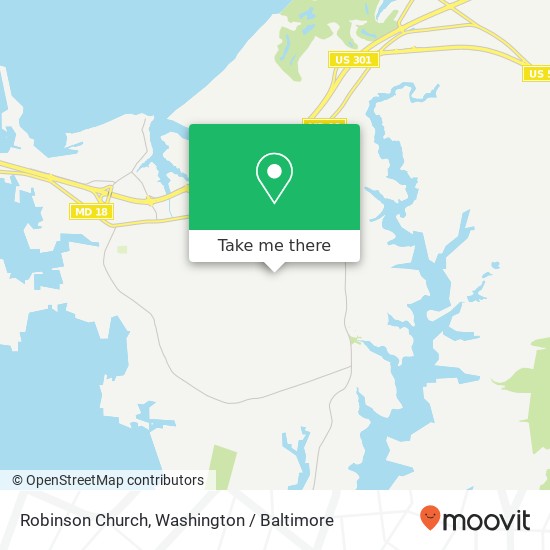 Mapa de Robinson Church