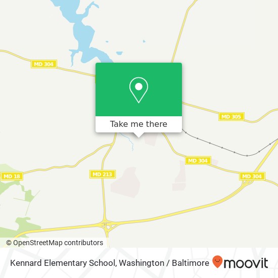 Mapa de Kennard Elementary School