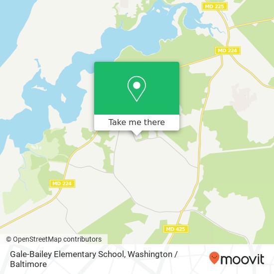 Mapa de Gale-Bailey Elementary School