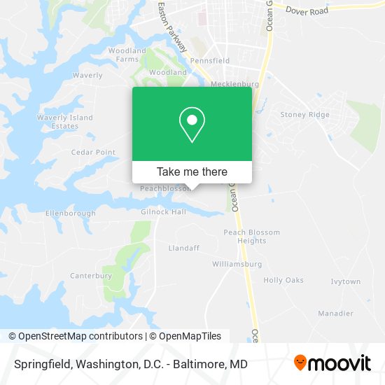 Springfield map