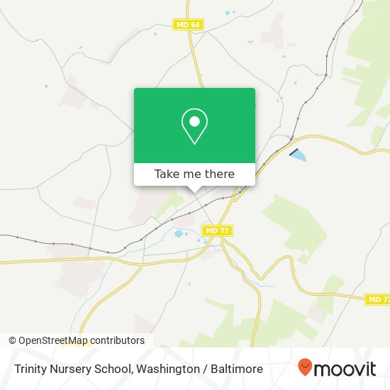 Trinity Nursery School map