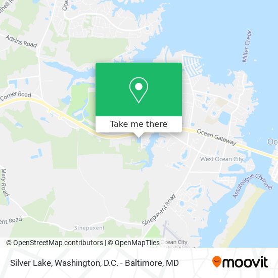 Mapa de Silver Lake