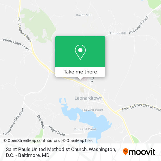 Saint Pauls United Methodist Church map