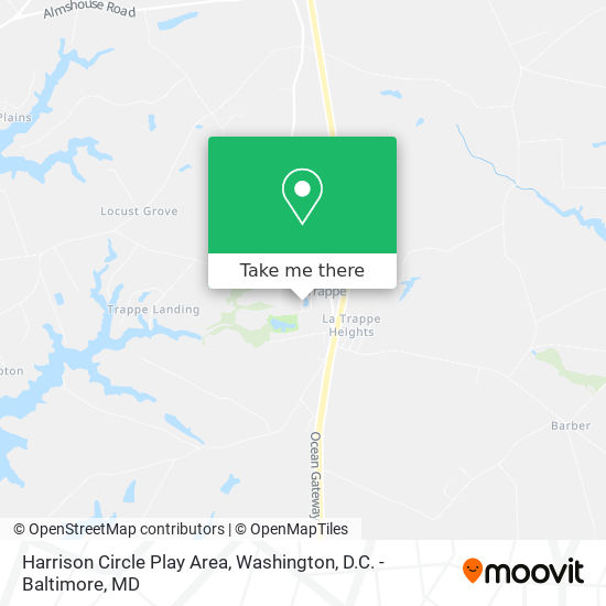 Mapa de Harrison Circle Play Area