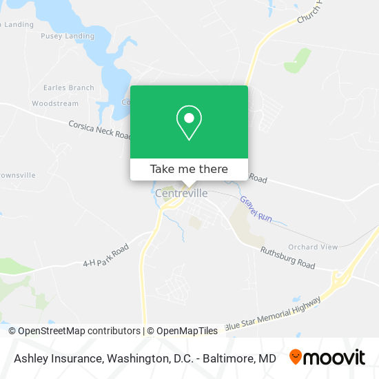 Ashley Insurance map