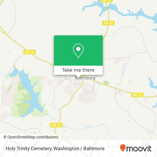 Holy Trinity Cemetery map