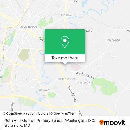 Ruth Ann Monroe Primary School map