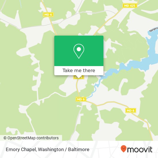 Emory Chapel map