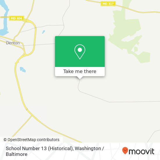 School Number 13 (Historical) map