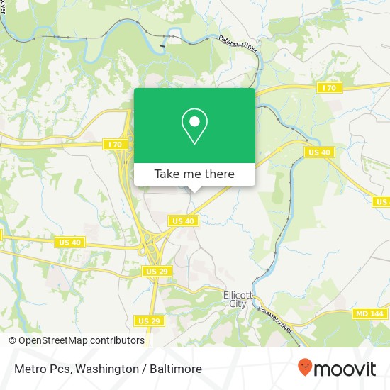 Mapa de Metro Pcs