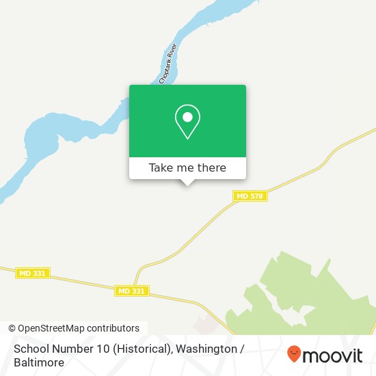 School Number 10 (Historical) map