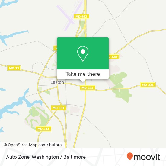 Mapa de Auto Zone
