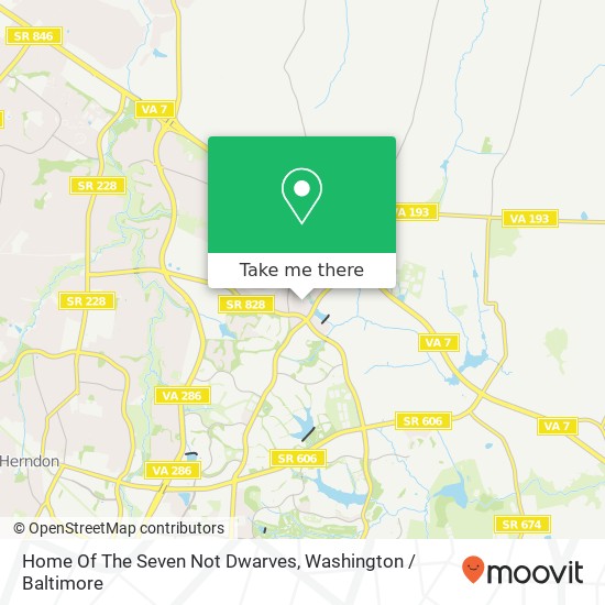Mapa de Home Of The Seven Not Dwarves