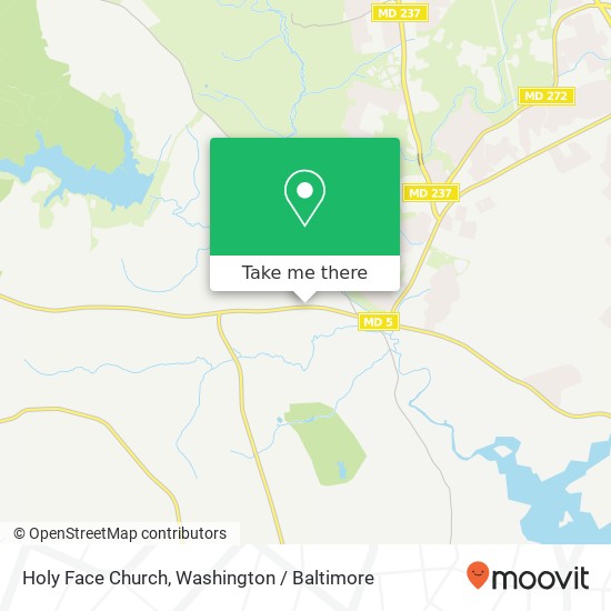 Mapa de Holy Face Church