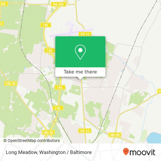 Mapa de Long Meadow