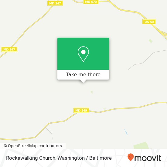 Rockawalking Church map