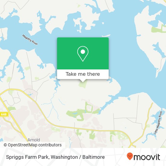 Mapa de Spriggs Farm Park