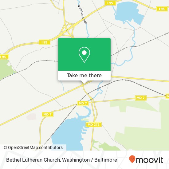 Mapa de Bethel Lutheran Church