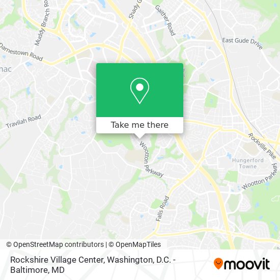Rockshire Village Center map