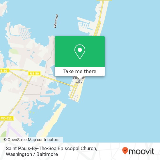 Mapa de Saint Pauls-By-The-Sea Episcopal Church
