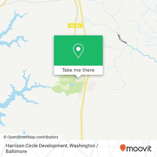 Harrison Circle Development map