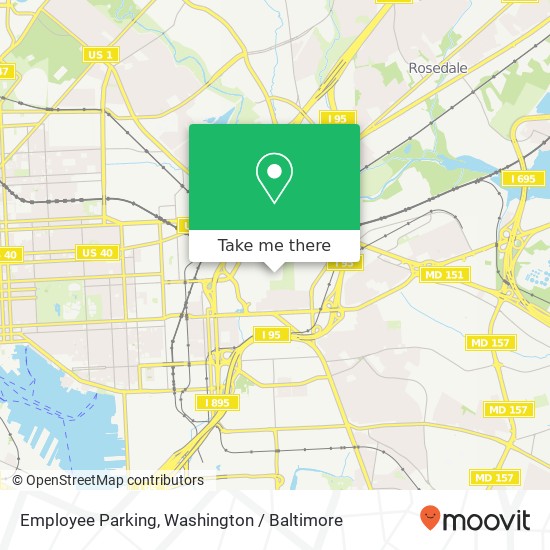 Employee Parking map