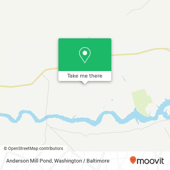 Mapa de Anderson Mill Pond