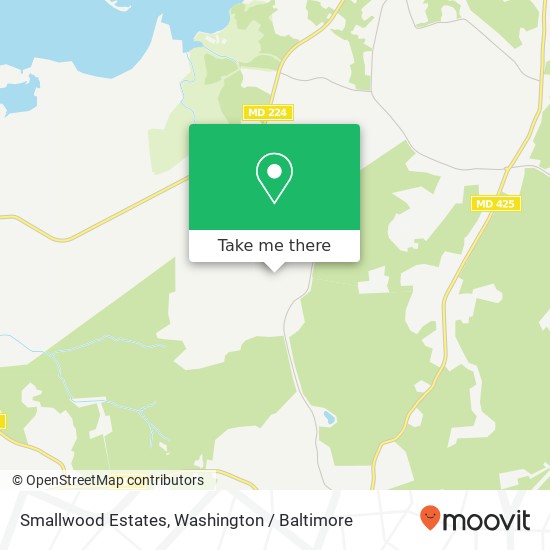 Mapa de Smallwood Estates