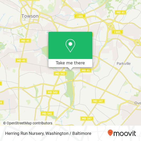 Mapa de Herring Run Nursery