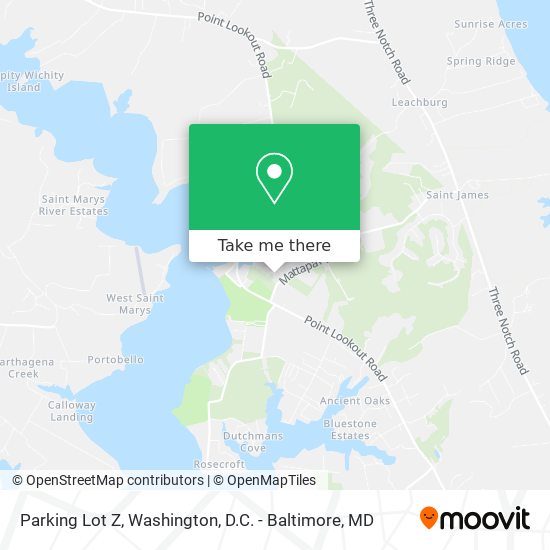 Parking Lot Z map