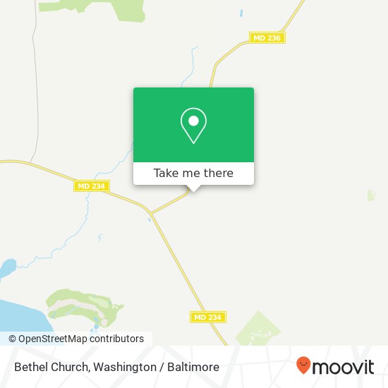 Bethel Church map