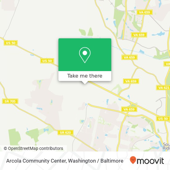 Arcola Community Center map