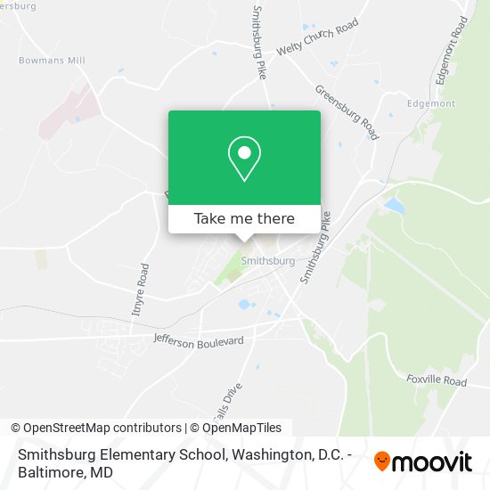 Mapa de Smithsburg Elementary School